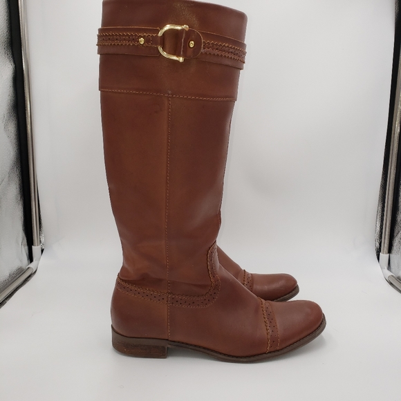 Tommy Hilfiger Shoes - Tommy Hilfiger Tall Riding Boots Cognac…
